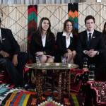 PhotoCall avec le team d'accueil