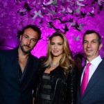 Bar Refaeli entourée de Carlos Leal et Philippe Leopold-Metzger, CEO de Piaget